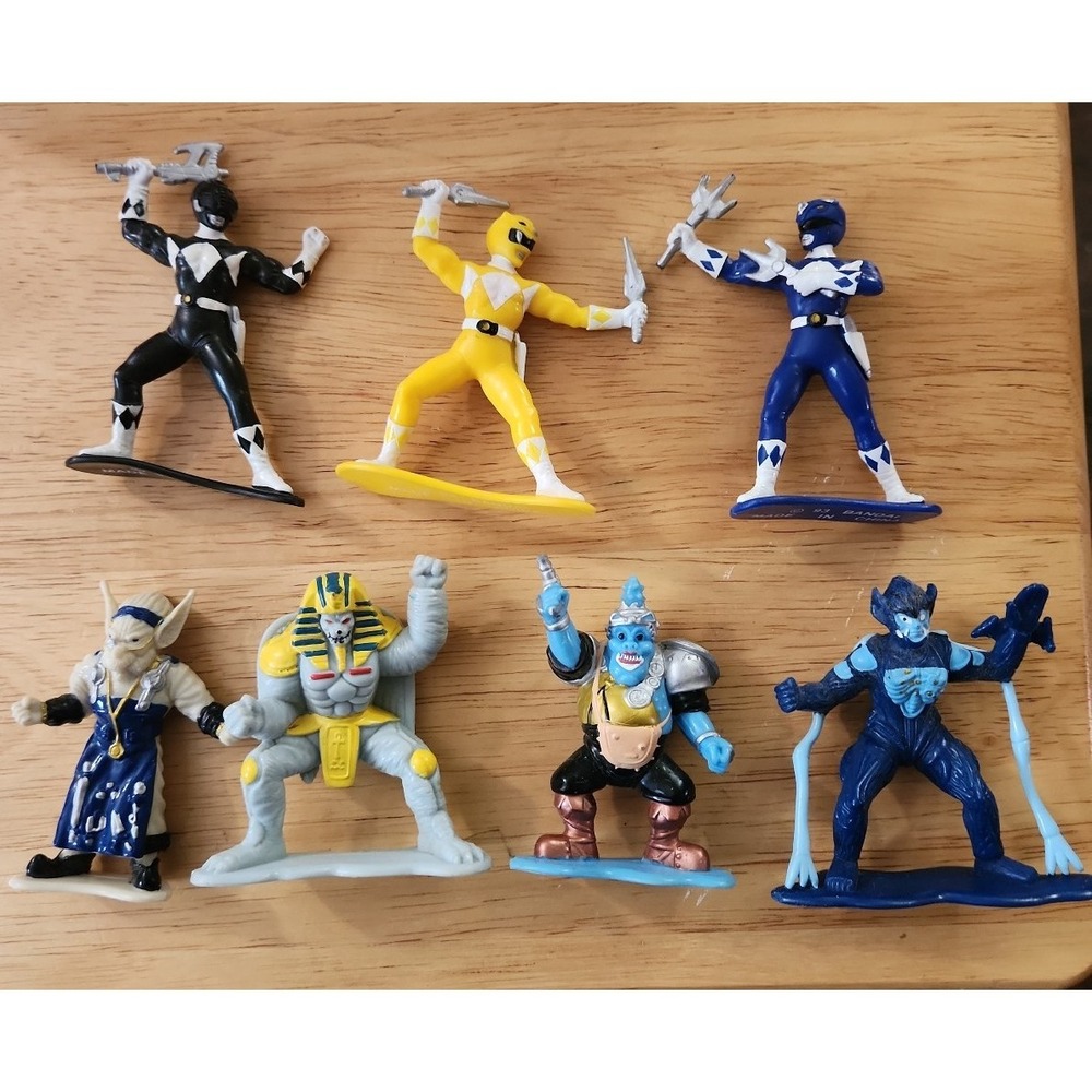 Lot of Power Rangers and villians